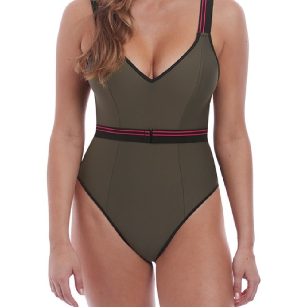 NWT Freya Club Envy Plunge Swimsuit